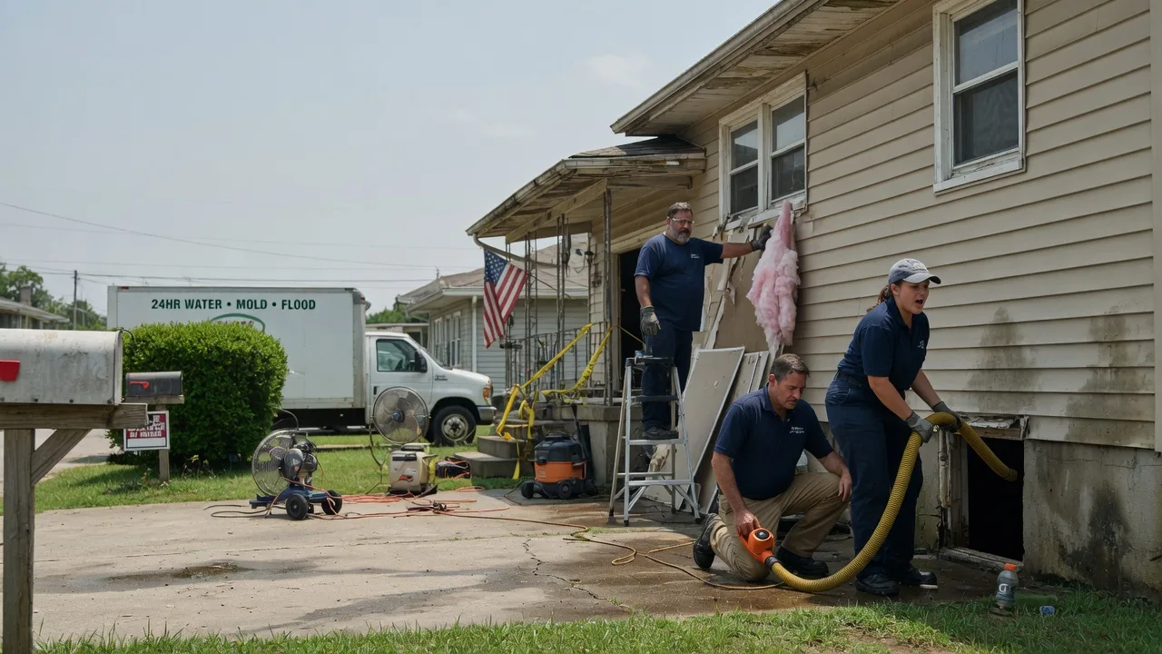 Water Damage Repair in Linden, PA near me